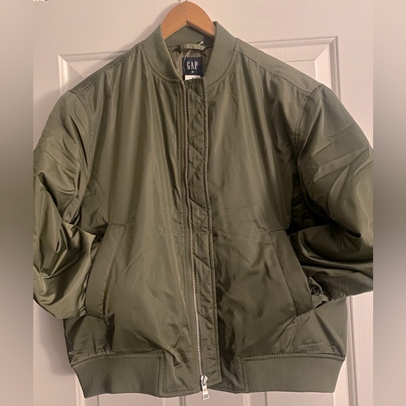 Gap - Bomber Jacket - Woman Size M - Picture 2 of 6